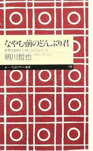 なやむ前のどんぶり君―世界は最初から君に与えられている (ちくまプリマー新書)