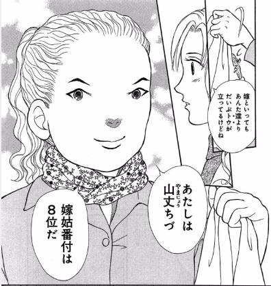 嫁姑番付8位:山丈ちづ