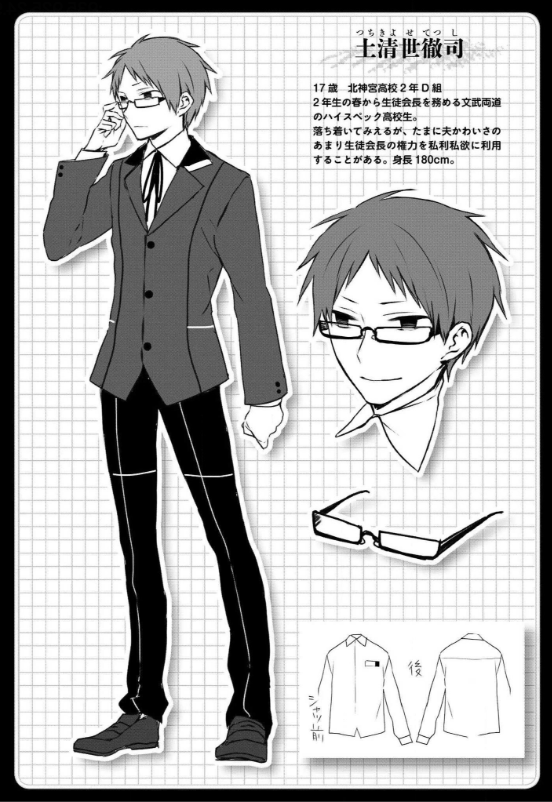 登場人物:土清世徹司
