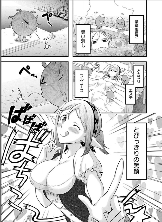 見所:美人巨乳エルフが可愛い!エロい!